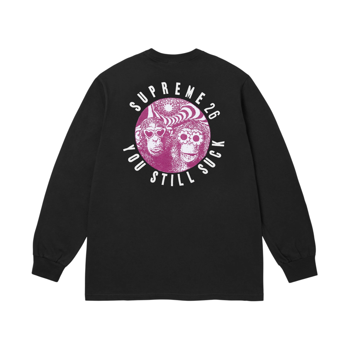 슈프림 유 스틸 썩 롱슬리브 티셔츠 블랙 - 26FW(Supreme You Still Suck L/S T-Shirt Black - 26FW) - 2