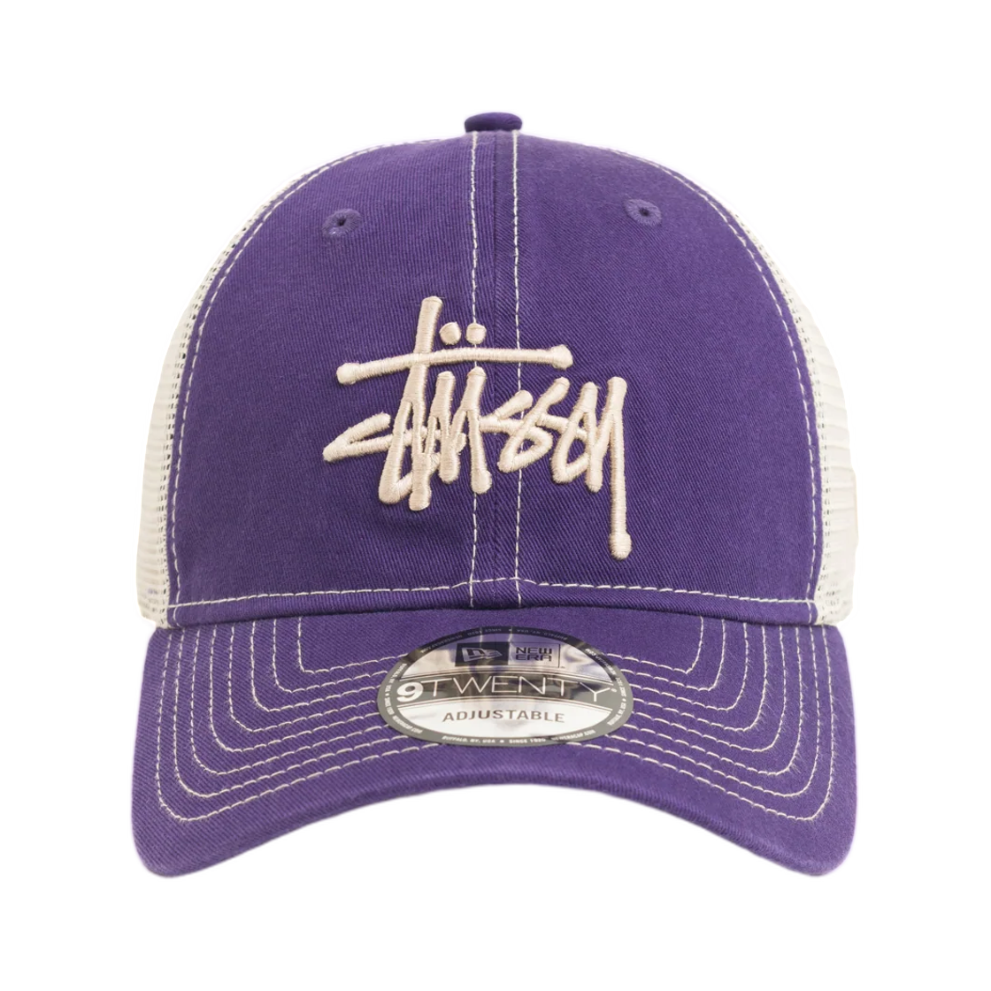 1311164 Stussy New Era 9Twenty Washed Basic Trucker Violet