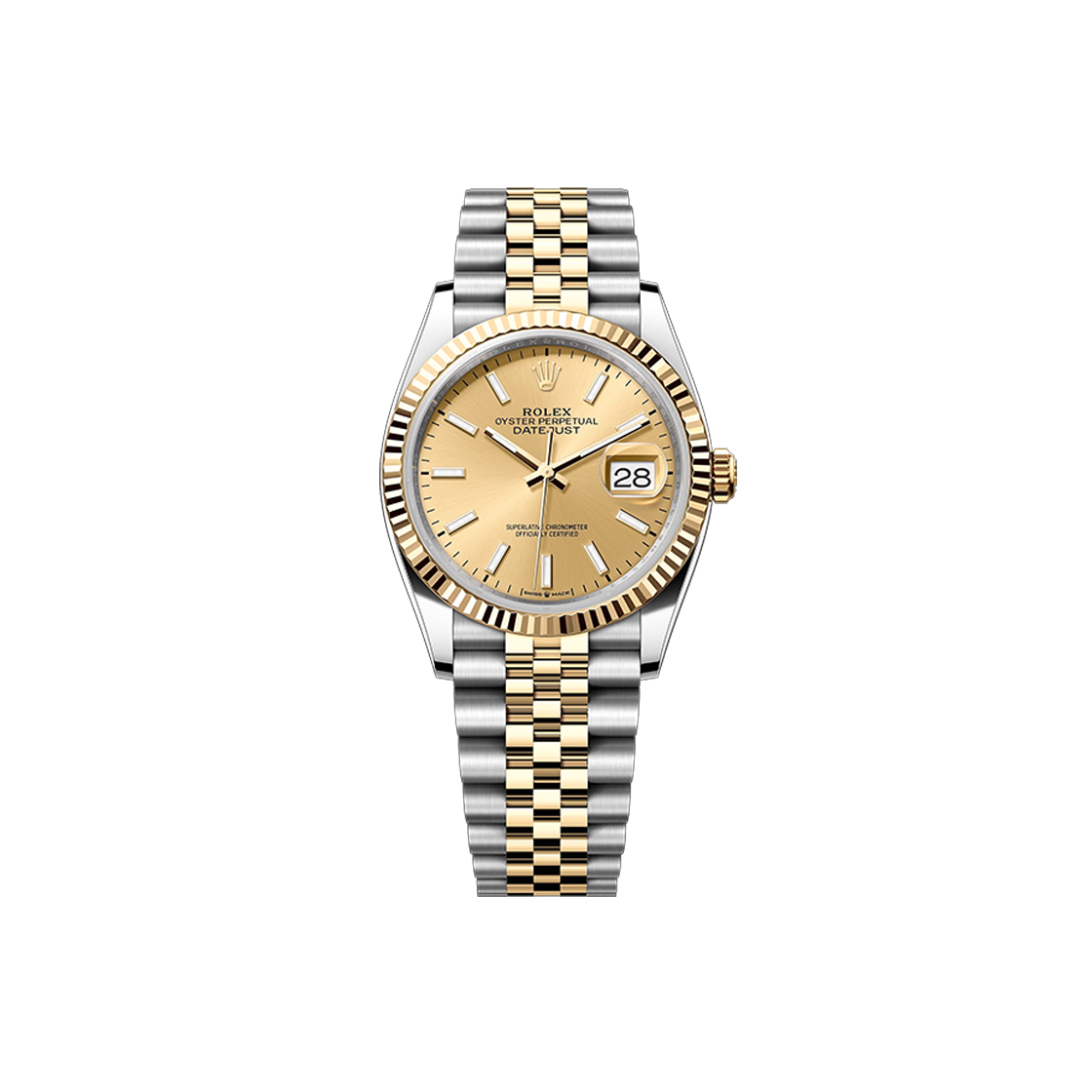 ITMNFDJ79LOQ Rolex Datejust Champagne Dial Jubilee Bracelet No. 8463
