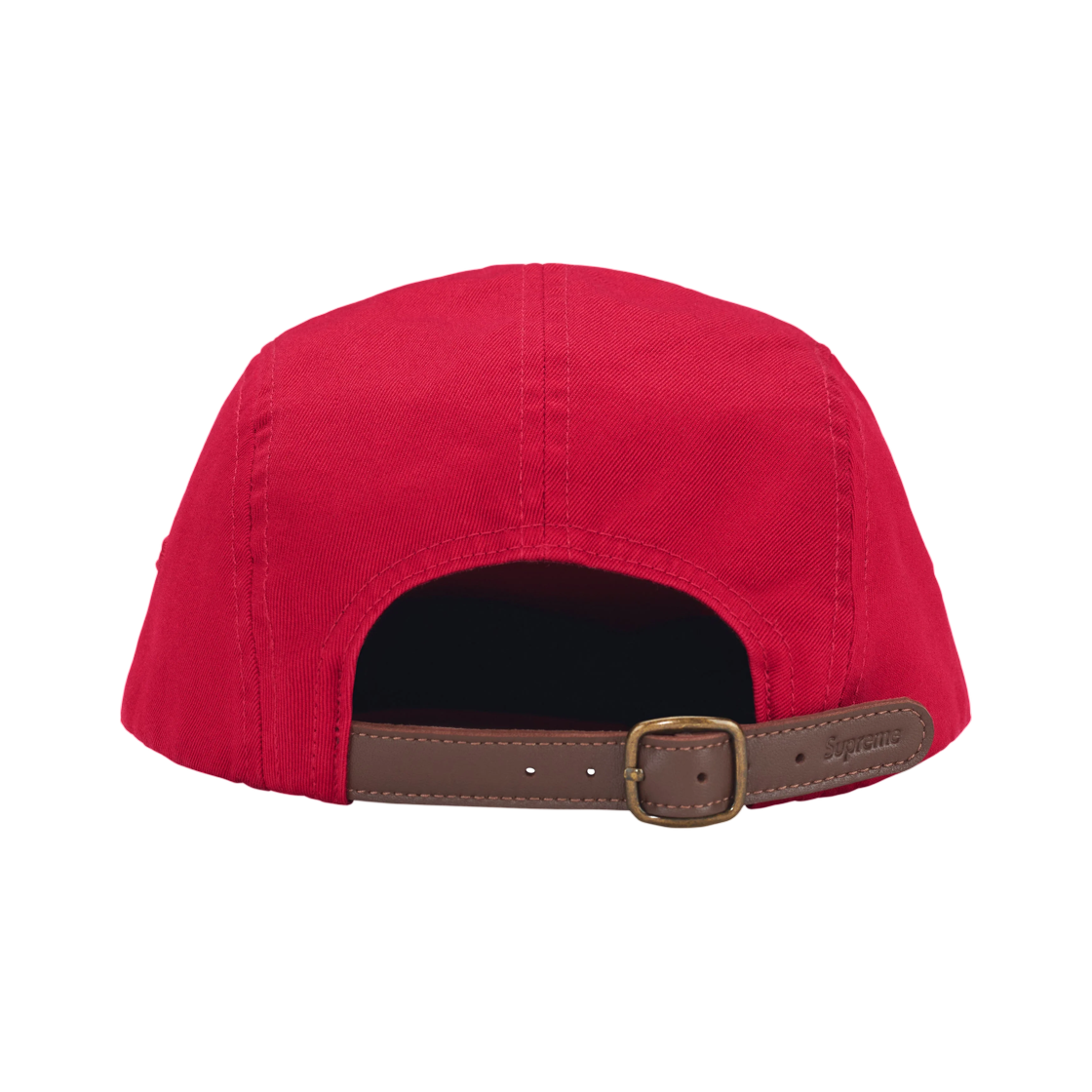 슈프림 워시드 치노 트윌 캠프캡 레드 - 26FW(Supreme Washed Chino Twill Camp Cap Red - 26FW) - 2