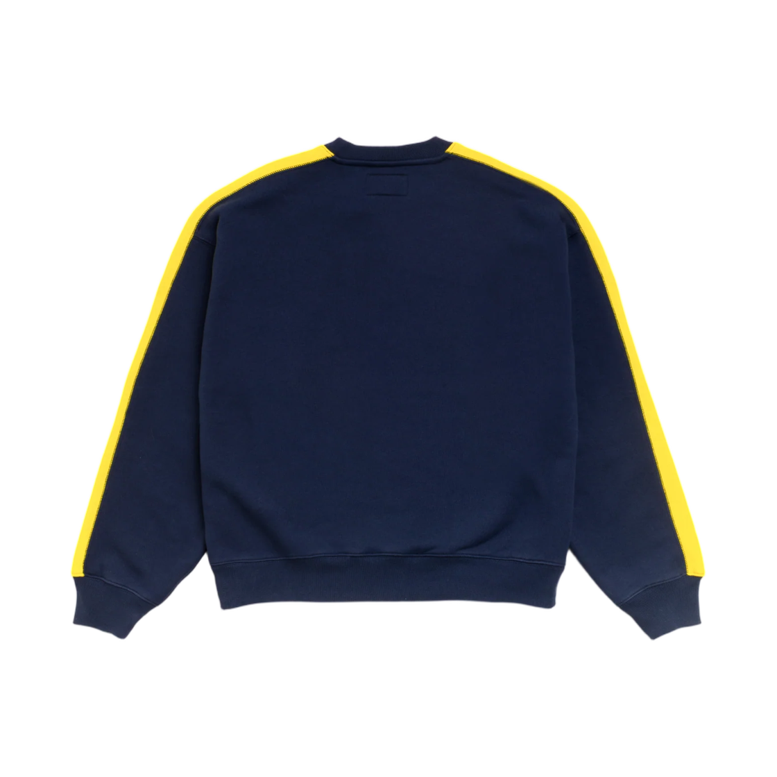 스투시 패널드 스트라이프 크루 네이비(Stussy Paneled Stripe Crew Navy) - 2