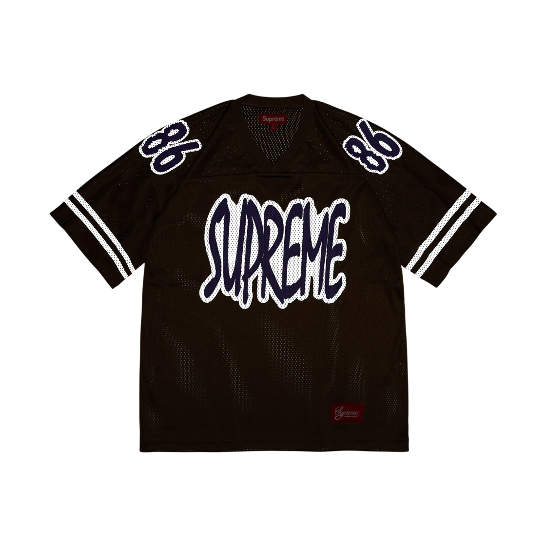 슈프림 리플렉티브 풋볼 저지 브라운 - 26FW(Supreme Reflective Football Jersey Brown - 26FW) - 3