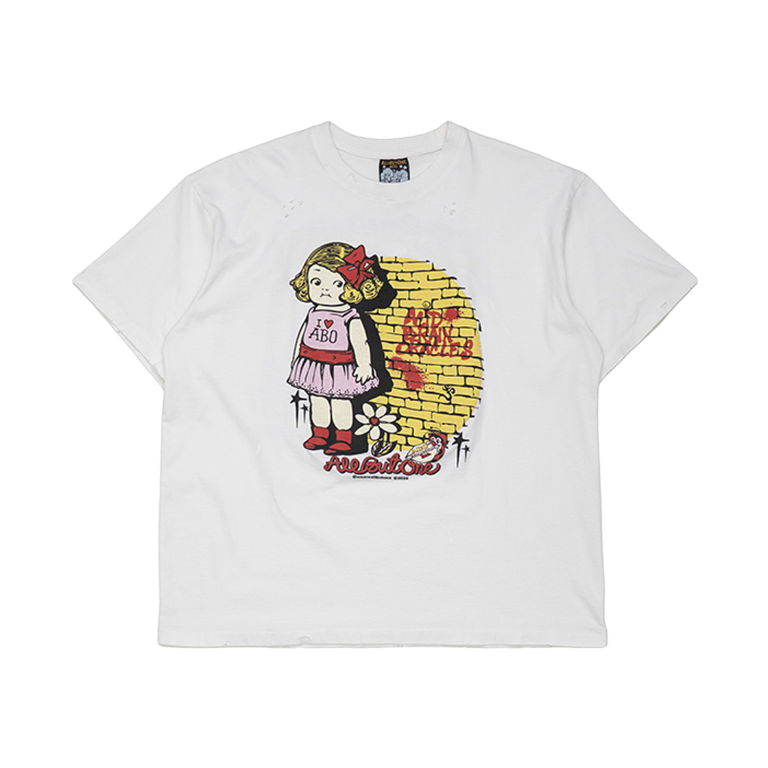 AB26SS21_copy ABO Acid Tee White