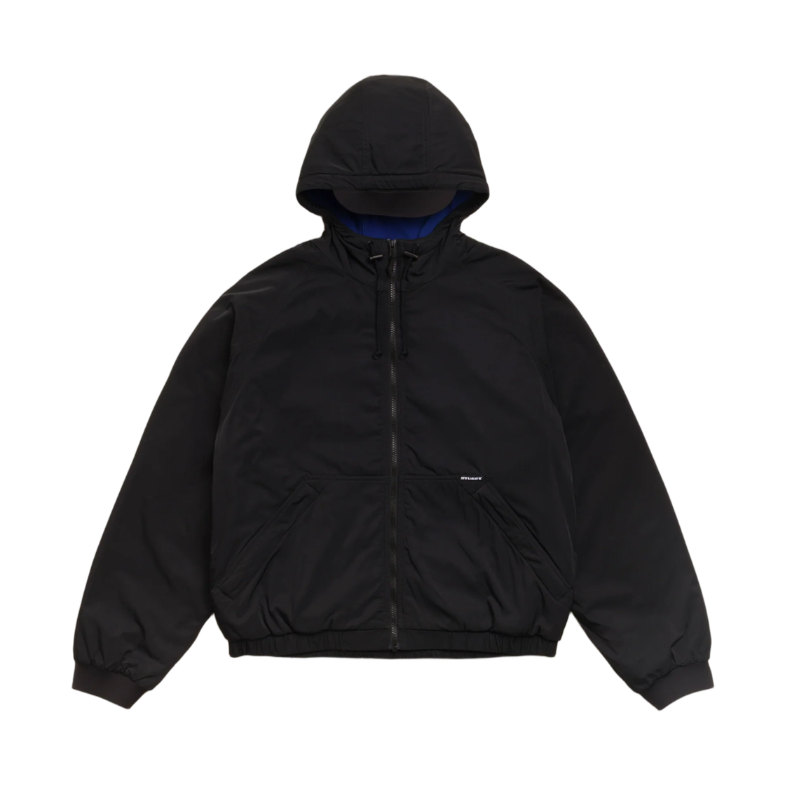115964 Stussy Coastline Hooded Jacket Black