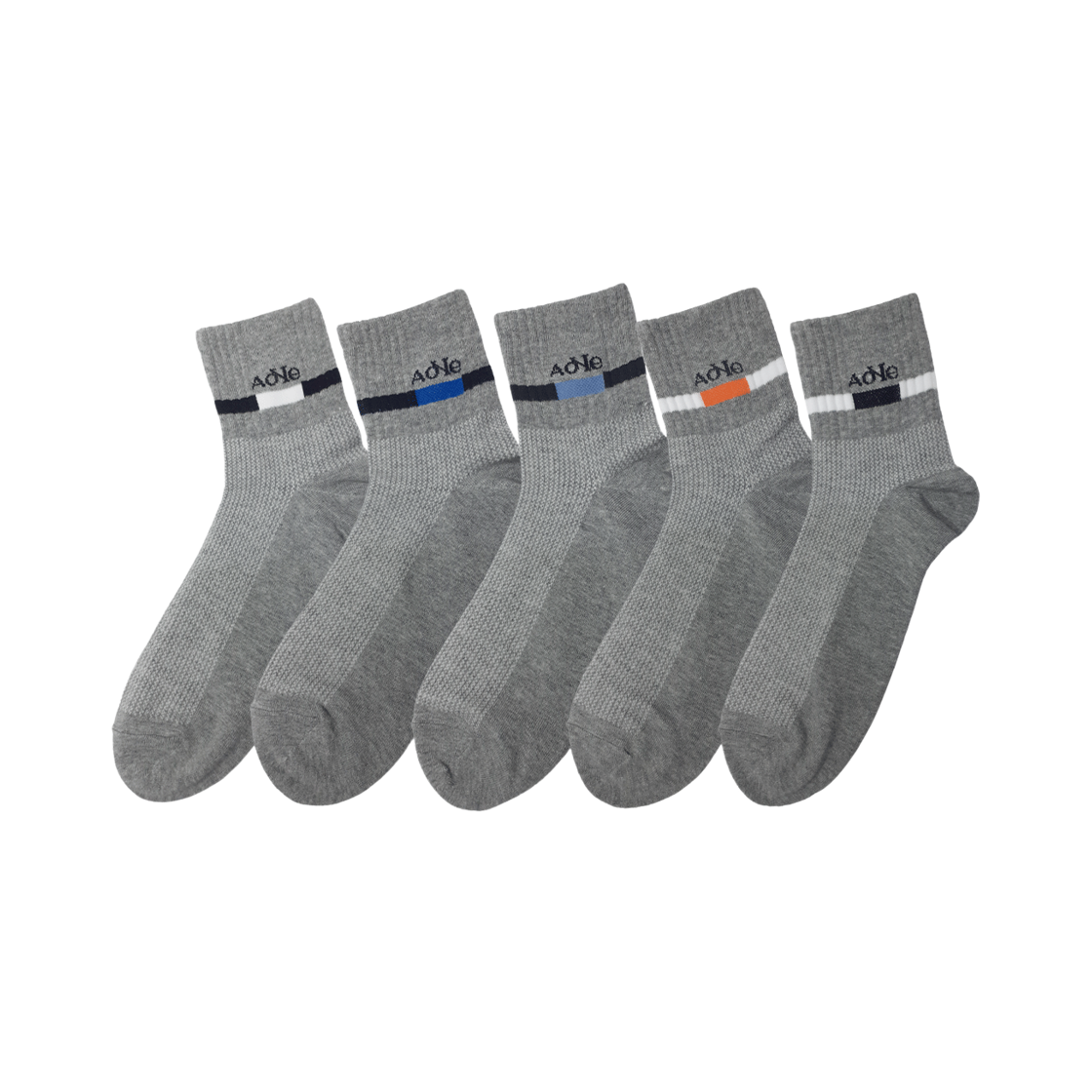 [3% 적립] 에이원 패션 캐주얼 미니 중목 양말 5팩 C032([3% 적립] Aone Fashion Casual Mini Socks 5-Pack C032)