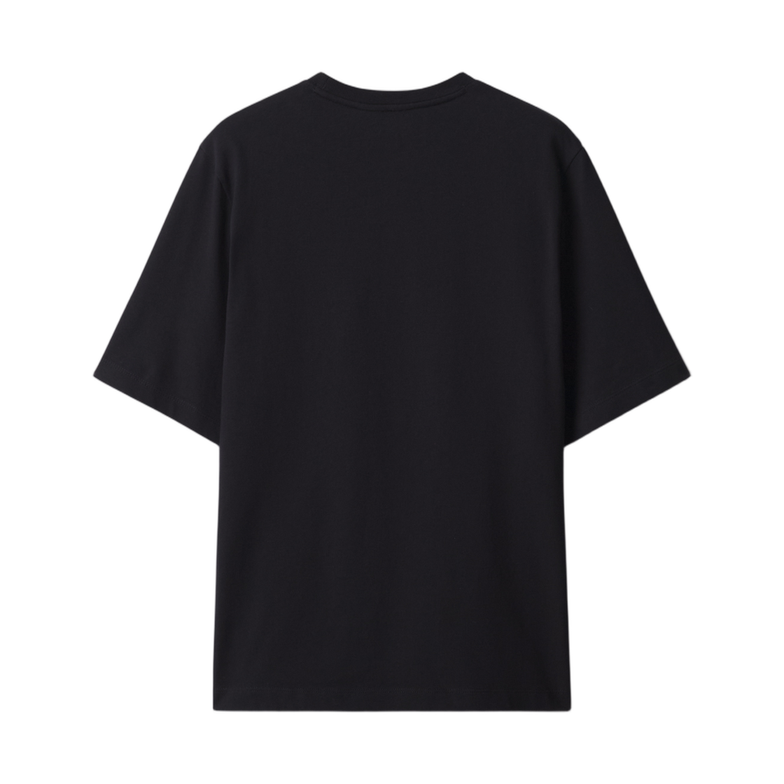 (W) 메종 키츠네 칠랙스 폭스 컴포트 티셔츠 블랙((W) Maison Kitsune Chillax Fox Comfort T-Shirt Black) - 2