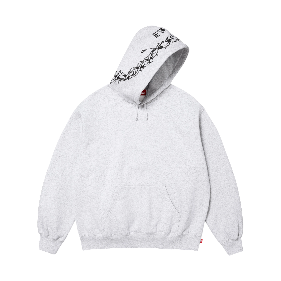 슈프림 포에버 후드 스웨트셔츠 애쉬 그레이 - 26FW(Supreme Forever Hooded Sweatshirt Ash Grey - 26FW) - 3