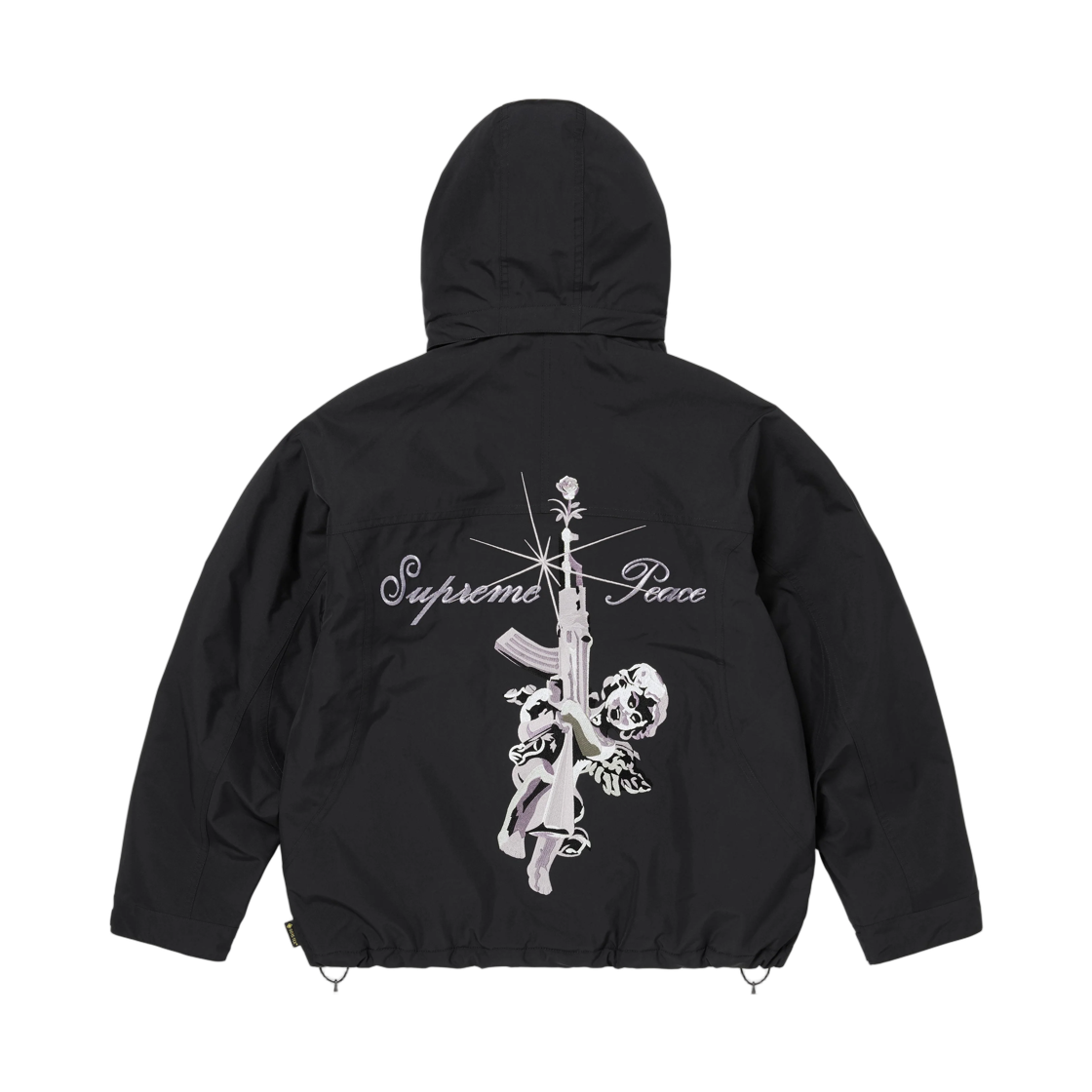 슈프림 AOI 고어텍스 후드 자켓 블랙 - 26FW(Supreme AOI Gore-Tex Hooded Jacket Black - 26FW) - 2