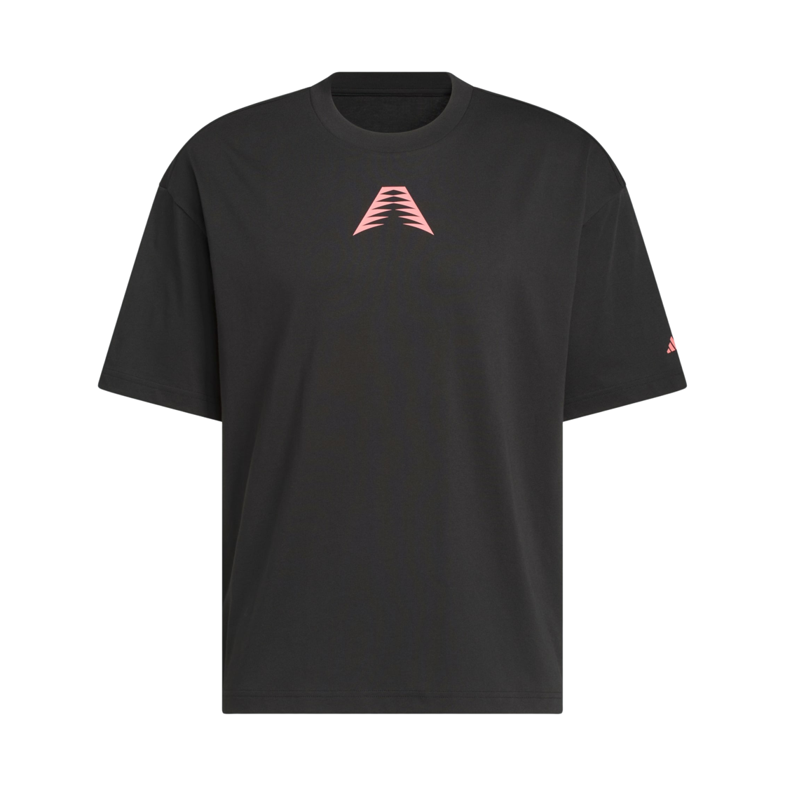KG9095 Adidas Anthony Edwards Believe That T-Shirt Black Solar Turbo - KR Sizing