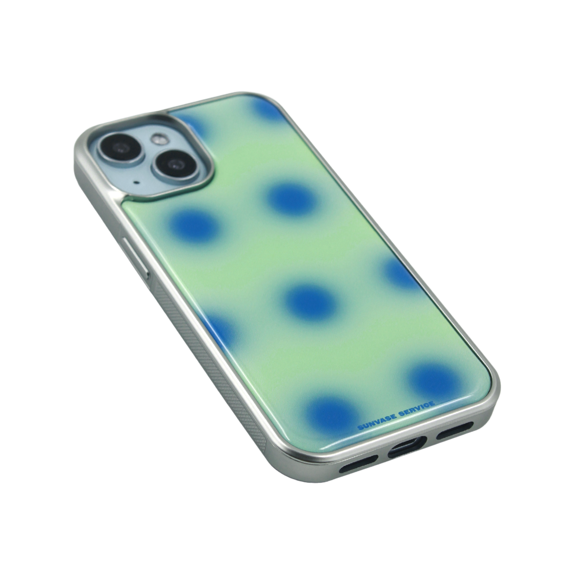 선베이스서비스 썬 도트 케이스 라임 (실버 에폭시) 갤럭시(sunvase service SUN DOT CASE_LIME (silver epoxy) Galaxy) - 2