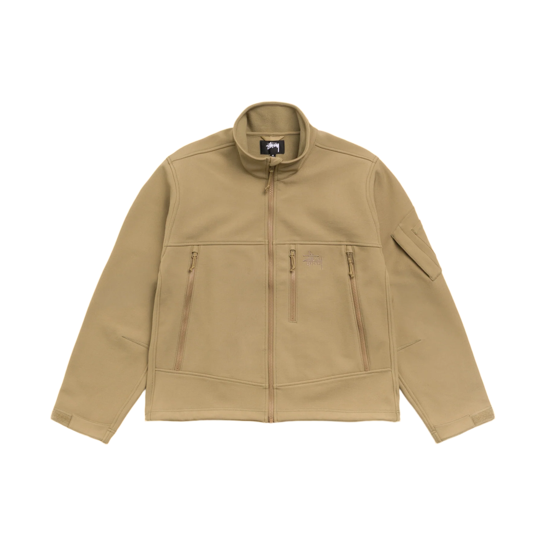 115908 Stussy Soft Shell Jacket Coyote