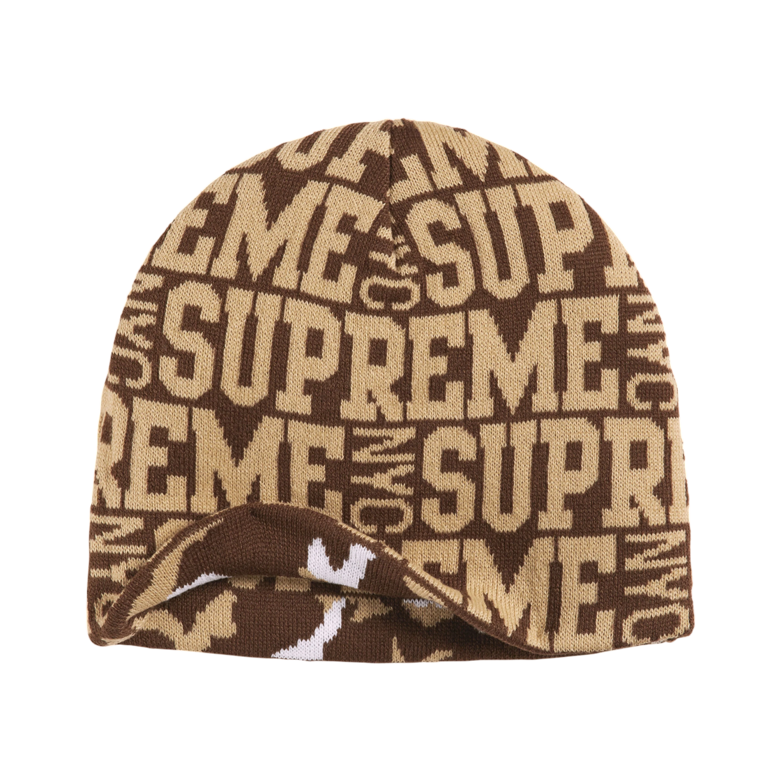 슈프림 리버시블 카모 비니 브라운 - 26FW(Supreme Reversible Camo Beanie Brown - 26FW) - 2