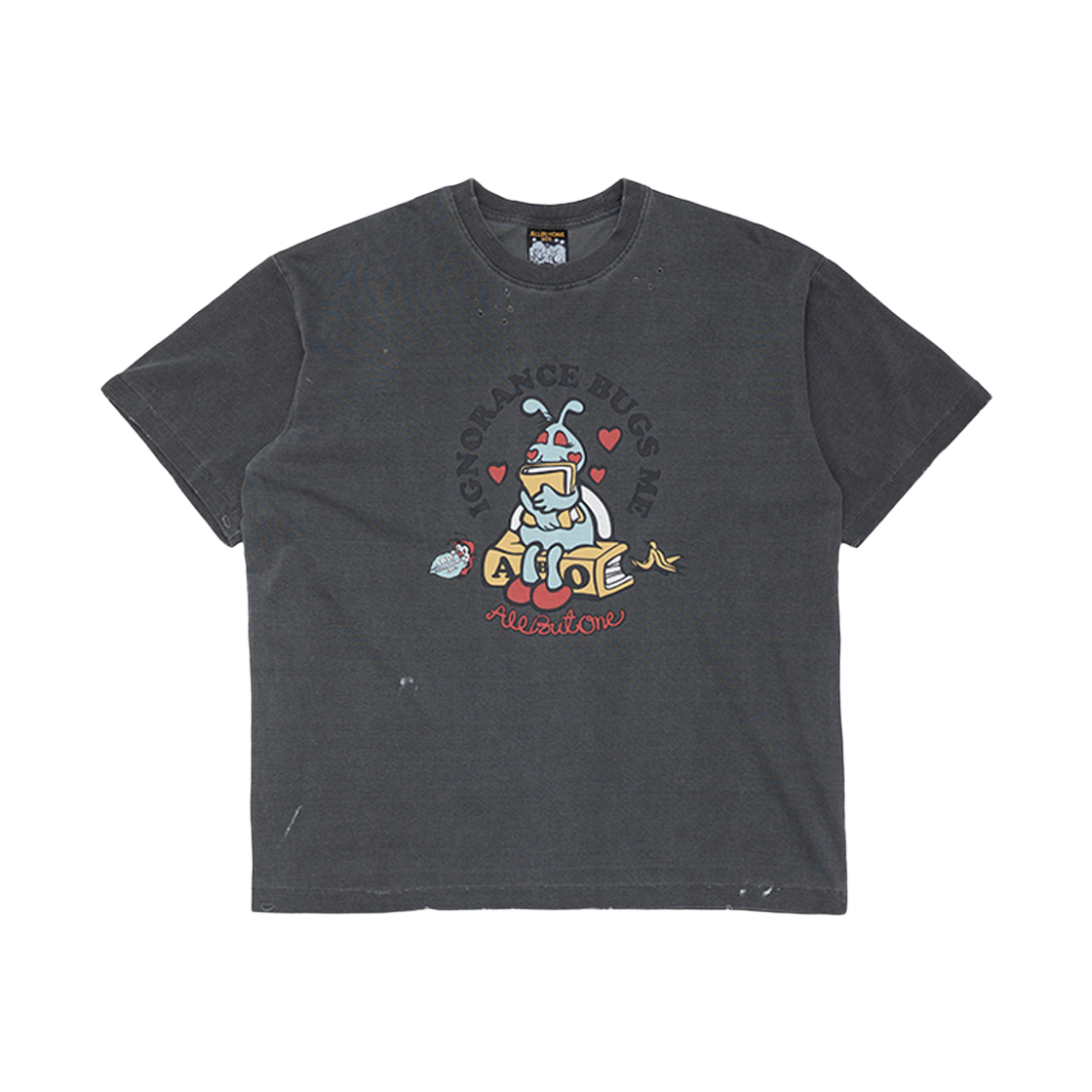 에이비오 벅스 티 챠콜(ABO  Bugs Tee Charcoal)