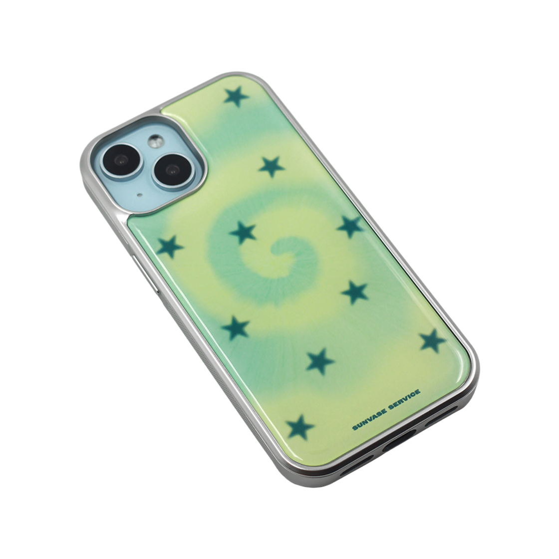 선베이스서비스 힙노틱 스타 케이스 라임 (실버 에폭시) 아이폰(sunvase service HYPNOTIC STAR CASE_LIME (silver epoxy) iPhone) - 2