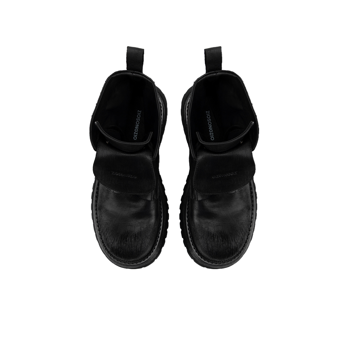 지오송지오 스크래치 컴뱃 부츠 블랙 BI5AS504BK(ZIOSONGZIO Scratch Combat Boots Black) - 4