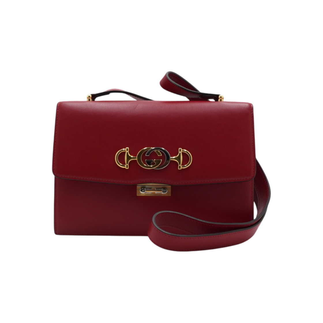 ITNKMKWWPI4G Gucci Red Calfskin Jodie Small Shoulder Bag