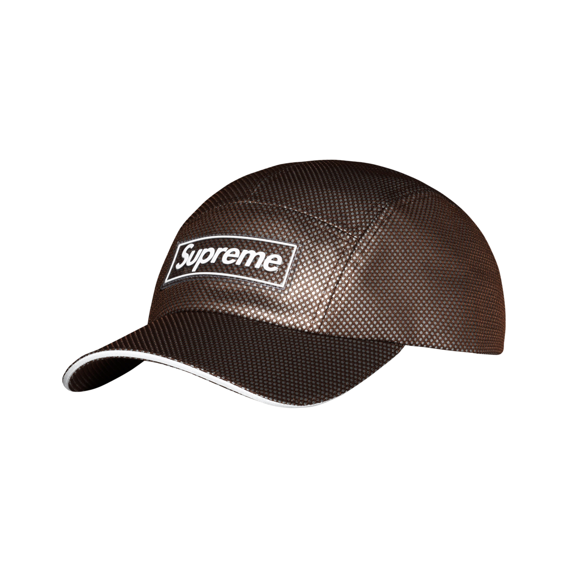 슈프림 메탈릭 메쉬 캠프캡 브라운 - 26FW(Supreme Metallic Mesh Camp Cap Brown - 26FW) - 2