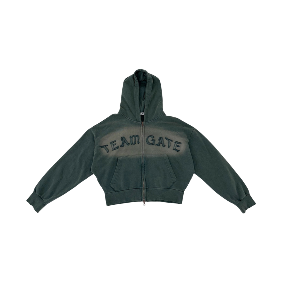 P0000FQW Gateless Hightlight Zip-up-Green