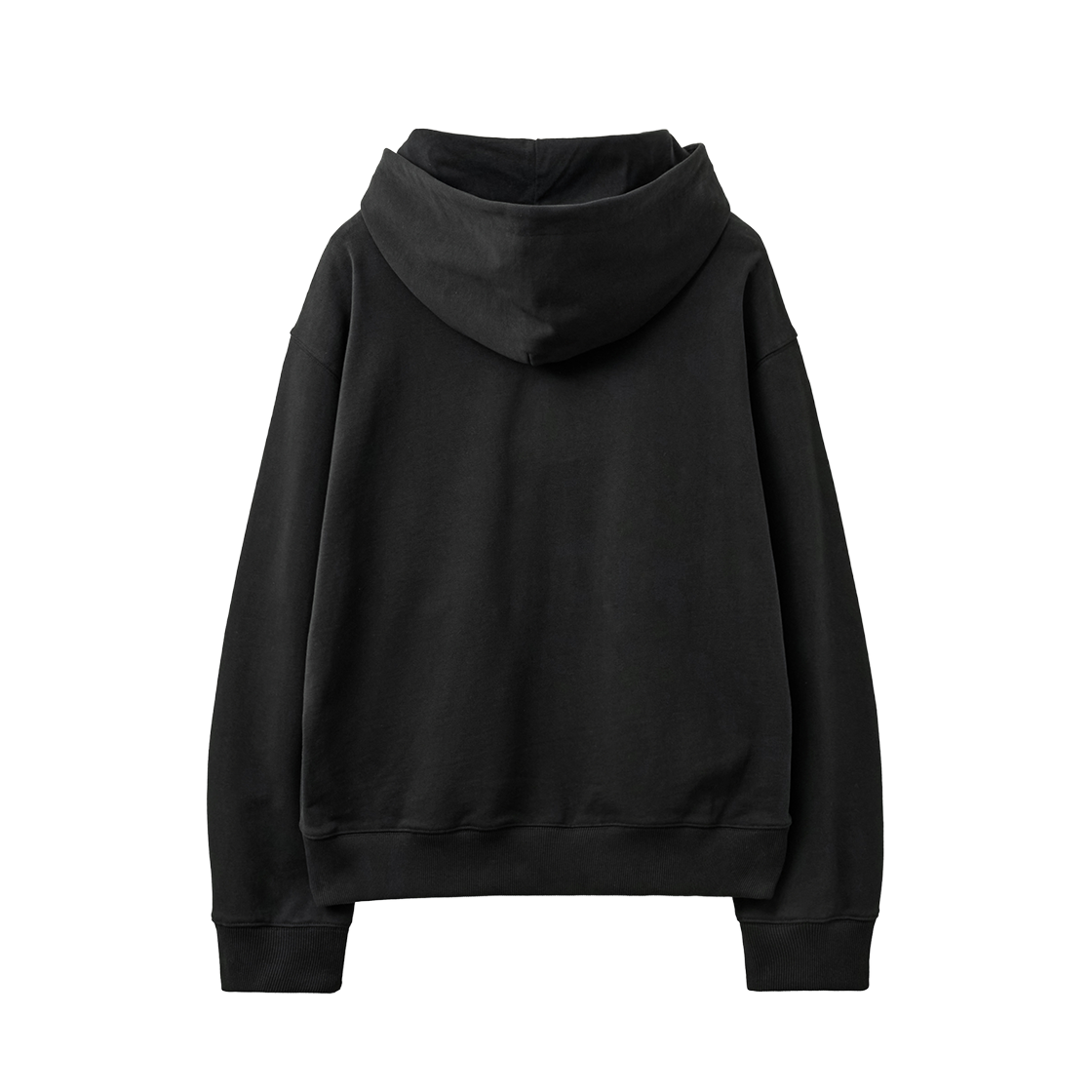 세터 루고 아플리케 리벳 후드 블랙(SATUR Lugo Applique Rivet Hoodie Black) - 2