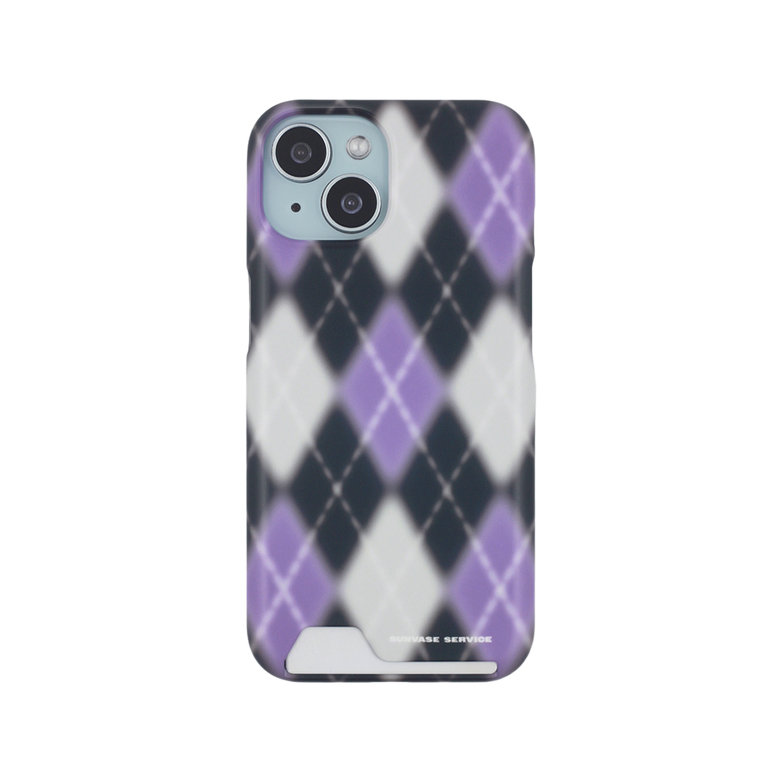 SV25008PPFMH sunvase service ARGYLE BLUR CASE_PURPLE (matte card hard) Galaxy