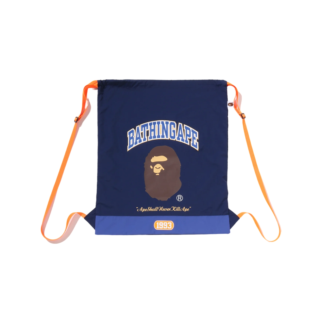 베이프 어 베이싱 에이프 냅색 네이비(BAPE A Bathing Ape Knapsack Navy) - 2