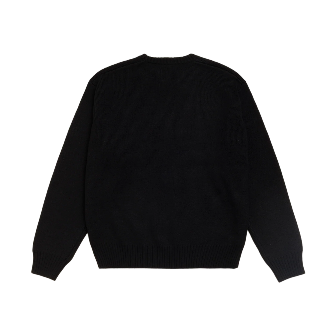 스투시 스트라이프 히비스커스 스웨터 블랙(Stussy Striped Hibiscus Sweater Black) - 2