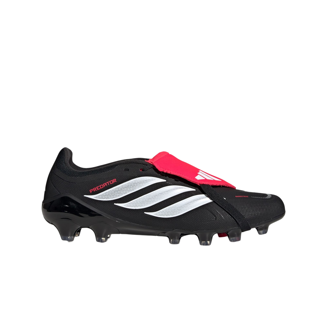 KI6301 Adidas Predator League Fold Over Tongue HG AG Core Black Cloud White