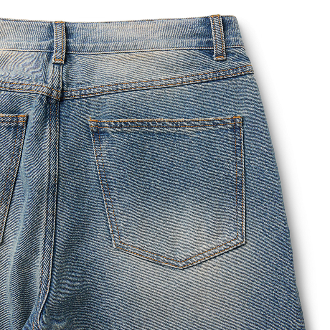 엠엠아이씨 바이어스 시프트 진 미드 블루(MMIC Bias Shift Jeans Mid Blue) - 4
