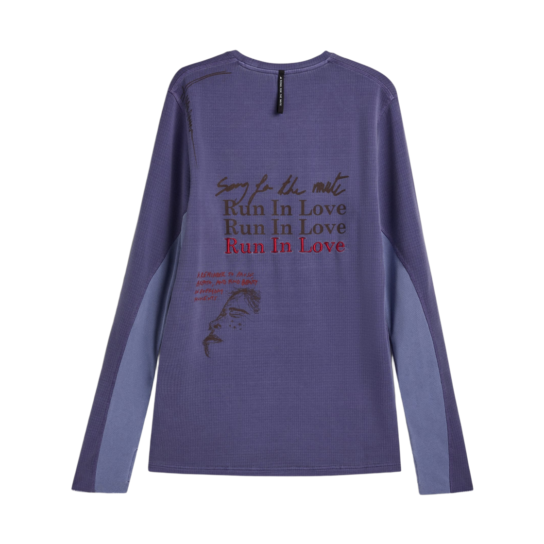 아디다스 x 송 포 더 뮤트 롱슬리브 티셔츠 테크 퍼플 - KR 사이즈(Adidas x Song For The Mute Long Sleeve T-Shirt Tech Purple - KR Sizing) - 2