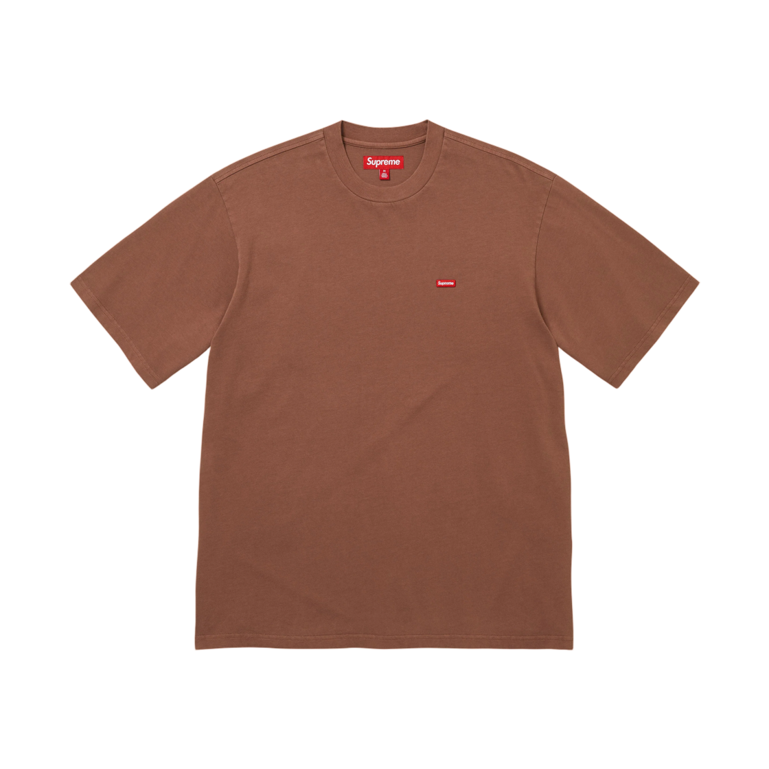 - Supreme Small Box T-Shirt Brown - 26FW