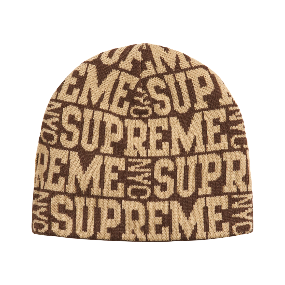 - Supreme Reversible Camo Beanie Brown - 26FW