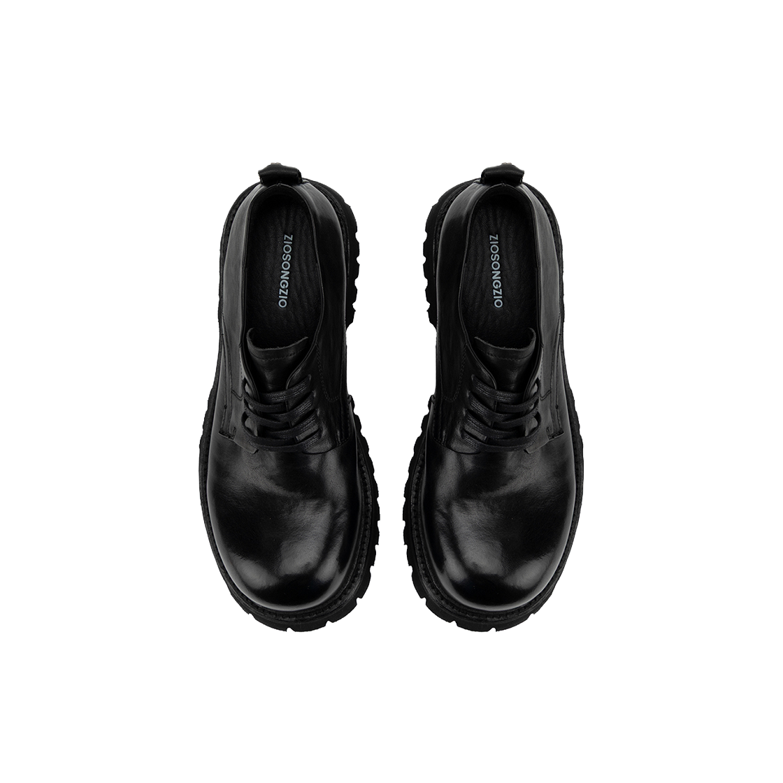 지오송지오 볼륨 더비 슈즈 블랙 BI5AS502BK(ZIOSONGZIO Volume Derby Shoes Black) - 4