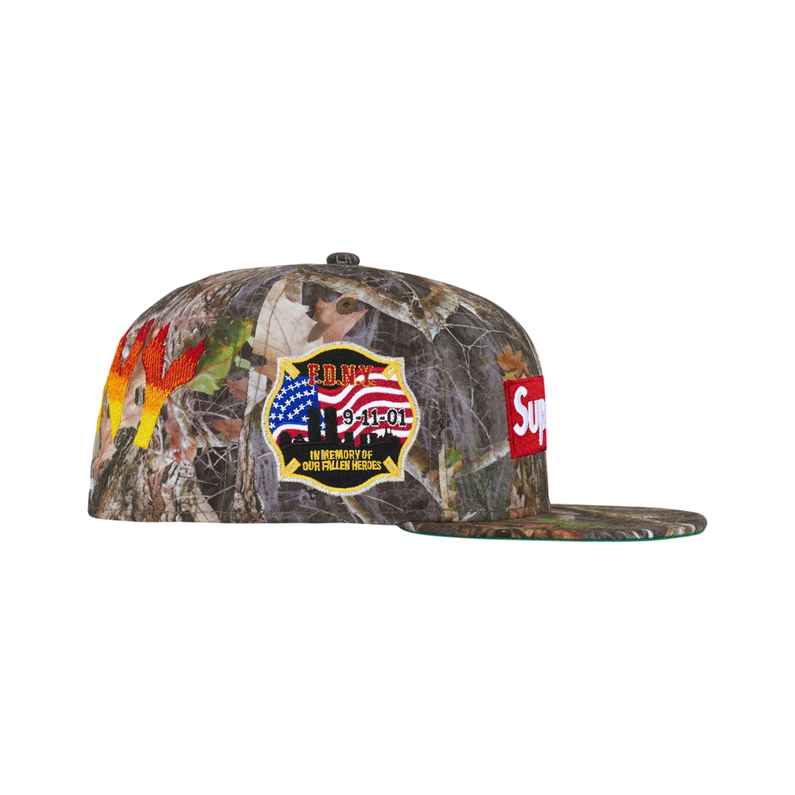 슈프림 x FDNY 박스 로고 뉴에라 트루팀버 카나티 카모 - 26FW(Supreme x FDNY Box Logo New Era Truetimber Kanati Camo - 26FW) - 3