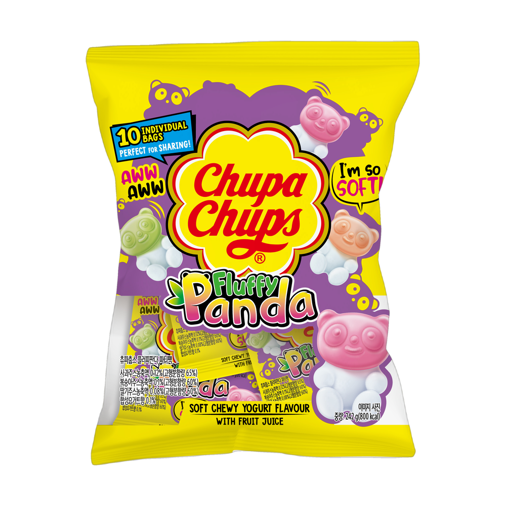 [사은품 증정] 농심 플러피판다파티팩 3봉(Nongshim Fluffy Panda Party Pack, 3 Bags)