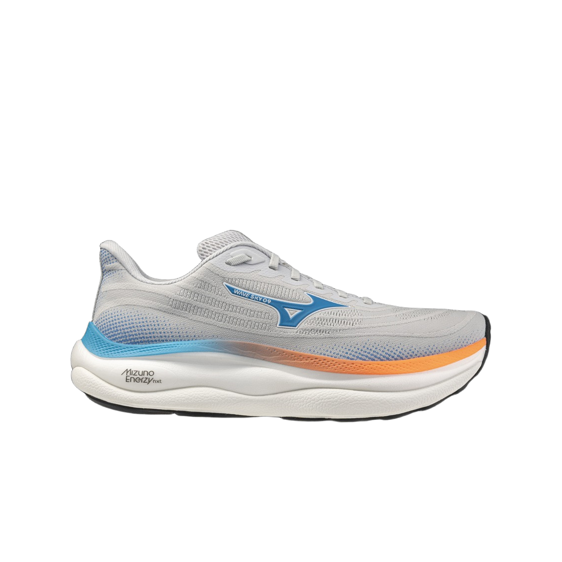 J1GC250261 Mizuno Wave Sky 9 Cloudscape Blue Jewel