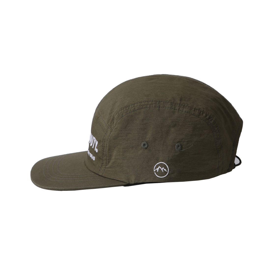 해브오프듀티 로고 캠프 캡 카키(HAVEOFFDUTY Logo Camp Cap Khaki) - 2