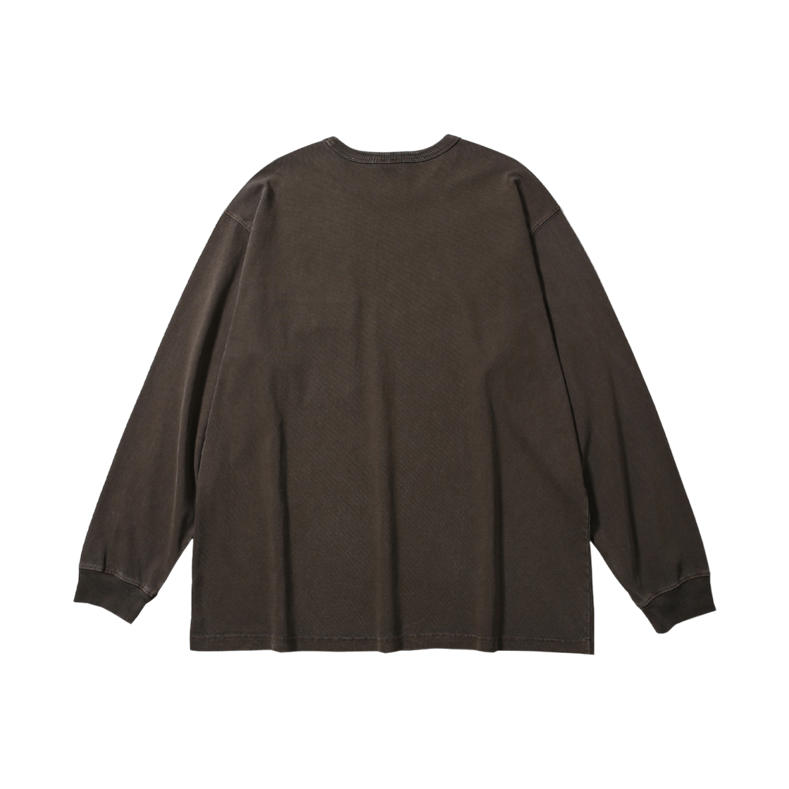 해브오프듀티 다이드 포켓 롱슬리브 티 모카(HAVEOFFDUTY Dyed Pocket Long Sleeve Tee Mocha) - 2