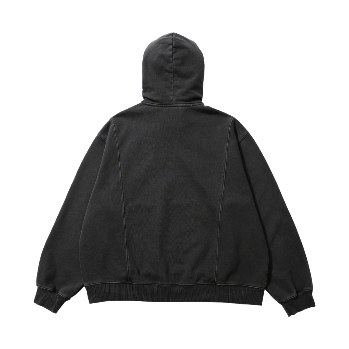 해브오프듀티 가먼츠 다이드 후디 스웨트셔츠 차콜(HAVEOFFDUTY Garments Dyed Hoodie Sweat Shirts Charcoal) - 2