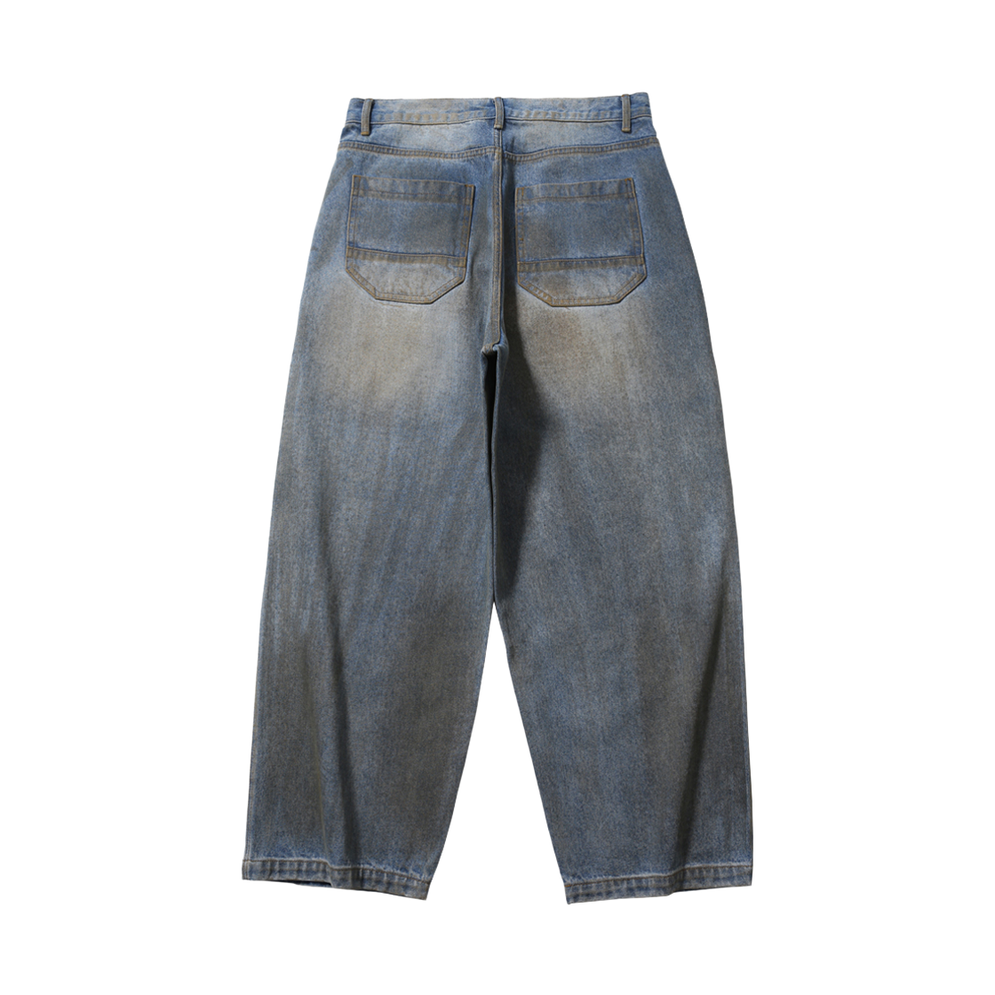 해브오프듀티 소일드 데님 팬츠 스카이(HAVEOFFDUTY Soiled Denim Pants Sky) - 2
