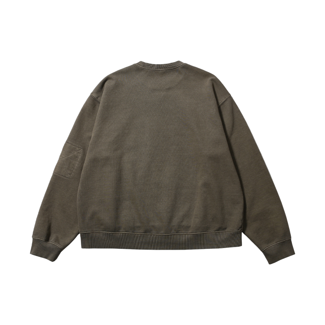 해브오프듀티 가먼츠 다이드 크루넥 스웨트셔츠 시에라 탄(HAVEOFFDUTY Garments Dyed Crew Neck Sweat Shirts Sierra Tan) - 2