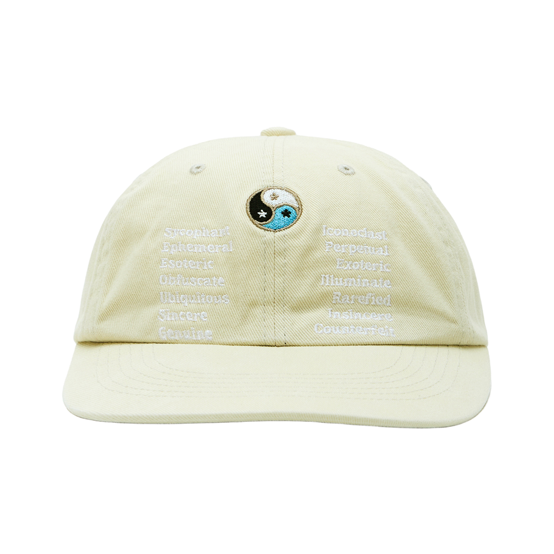 패슬 음양 워시드 캡 옐로우(FASTLE Yin Yang Washed Cap Yellow)