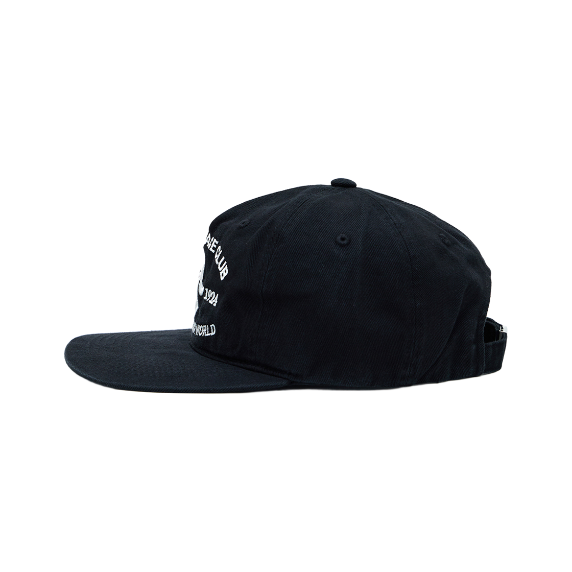패슬 피스 클럽 5패널 워시드 캡 블랙(FASTLE Peace Club 5Panel Washed Cap Black) - 3