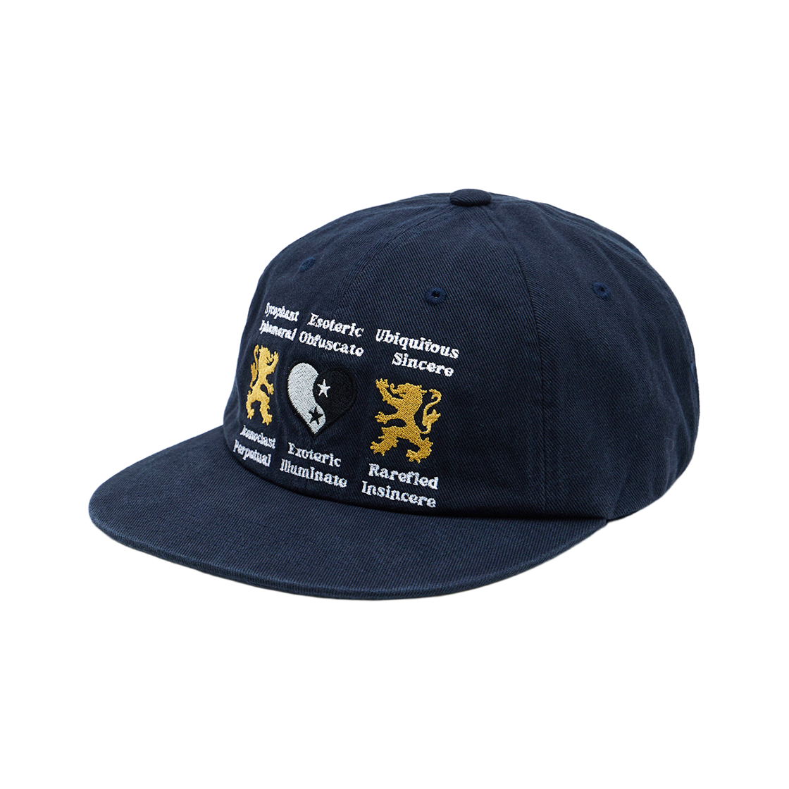 패슬 라이온 하트 워시드 캡 다크 네이비(FASTLE Lion Heart Washed Cap Dark Navy) - 2