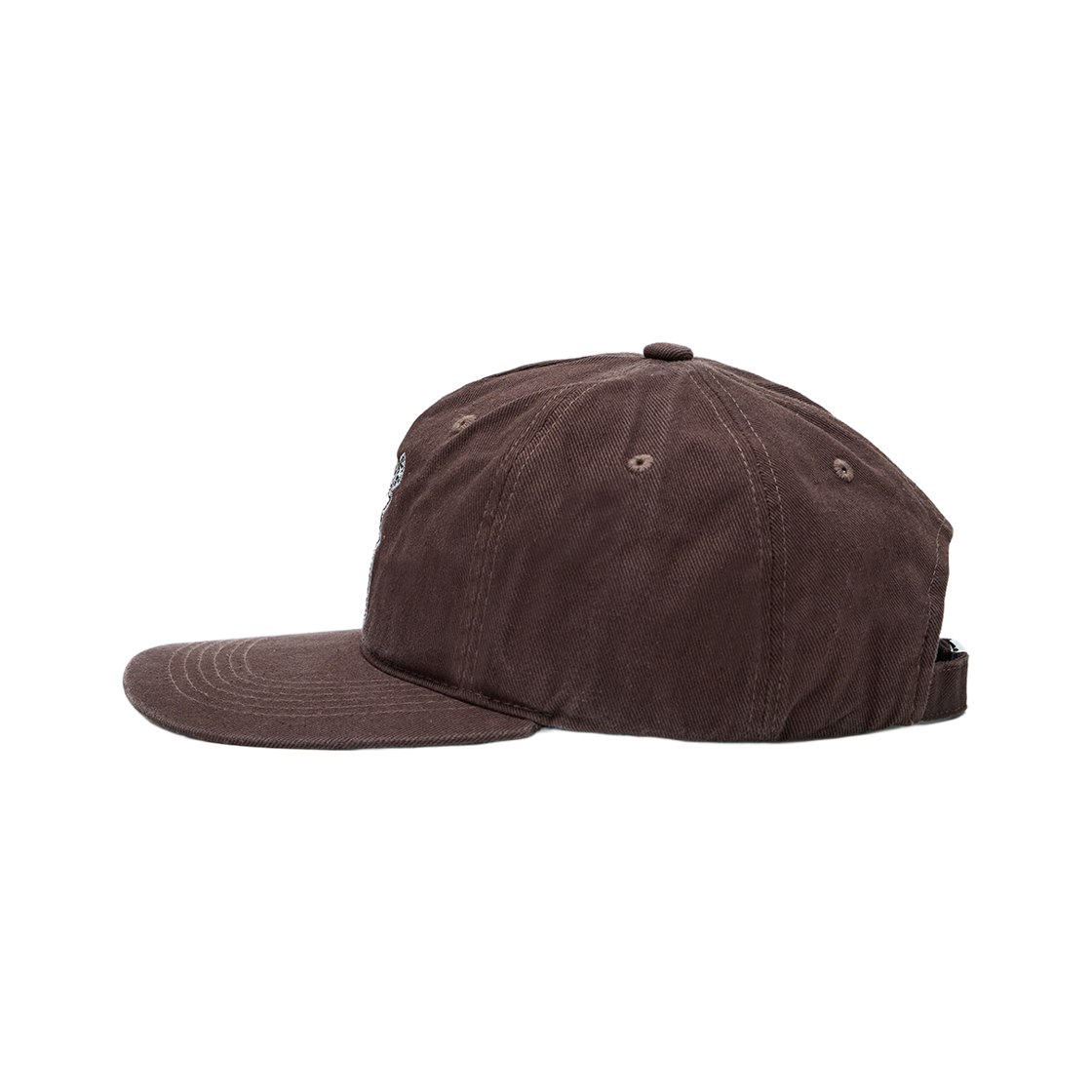 패슬 올드 에프 5패널 워시드 캡 브라운(FASTLE Old F 5Panel Washed Cap Brown) - 3