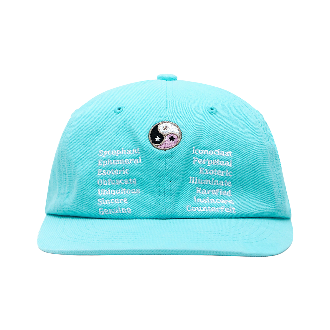패슬 음양 워시드 캡 아쿠아(FASTLE Yin Yang Washed Cap Aqua) - 1