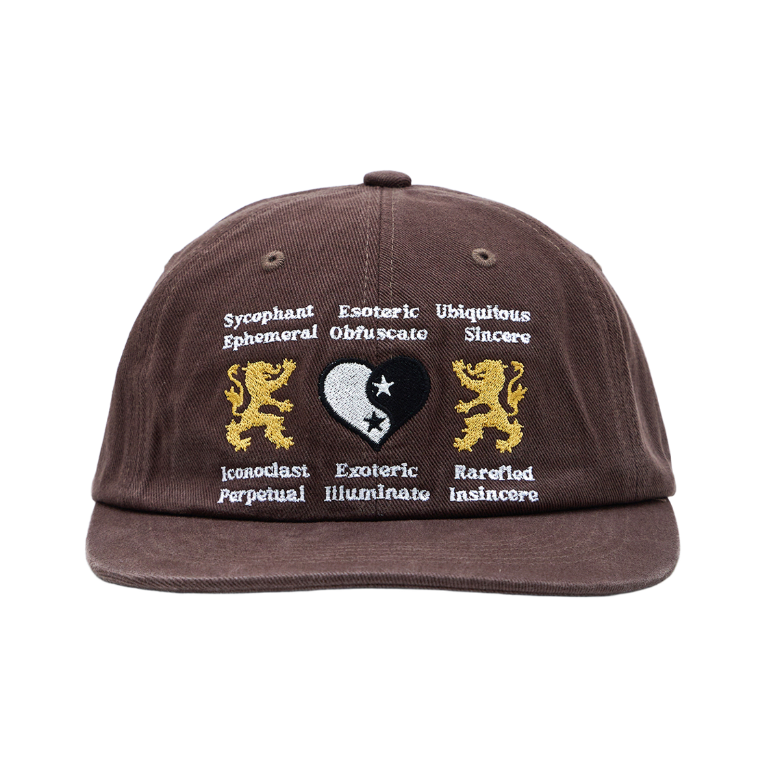 패슬 라이온 하트 워시드 캡 브라운(FASTLE Lion Heart Washed Cap Brown) - 1