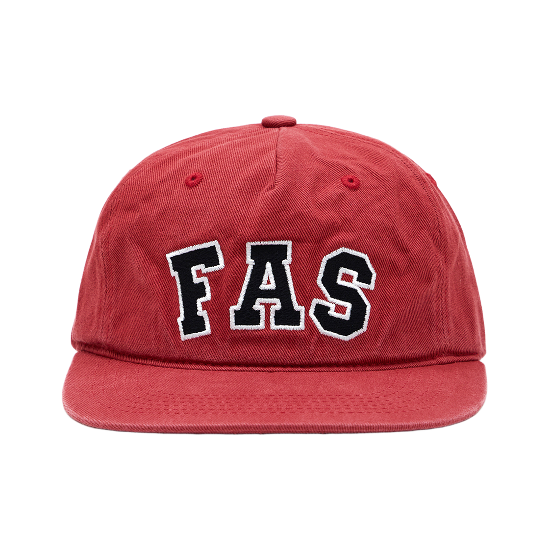패슬 FAS 바시티 5패널 워시드 캡 브릭(FASTLE FAS Varsity 5Panel Washed Cap Brick)