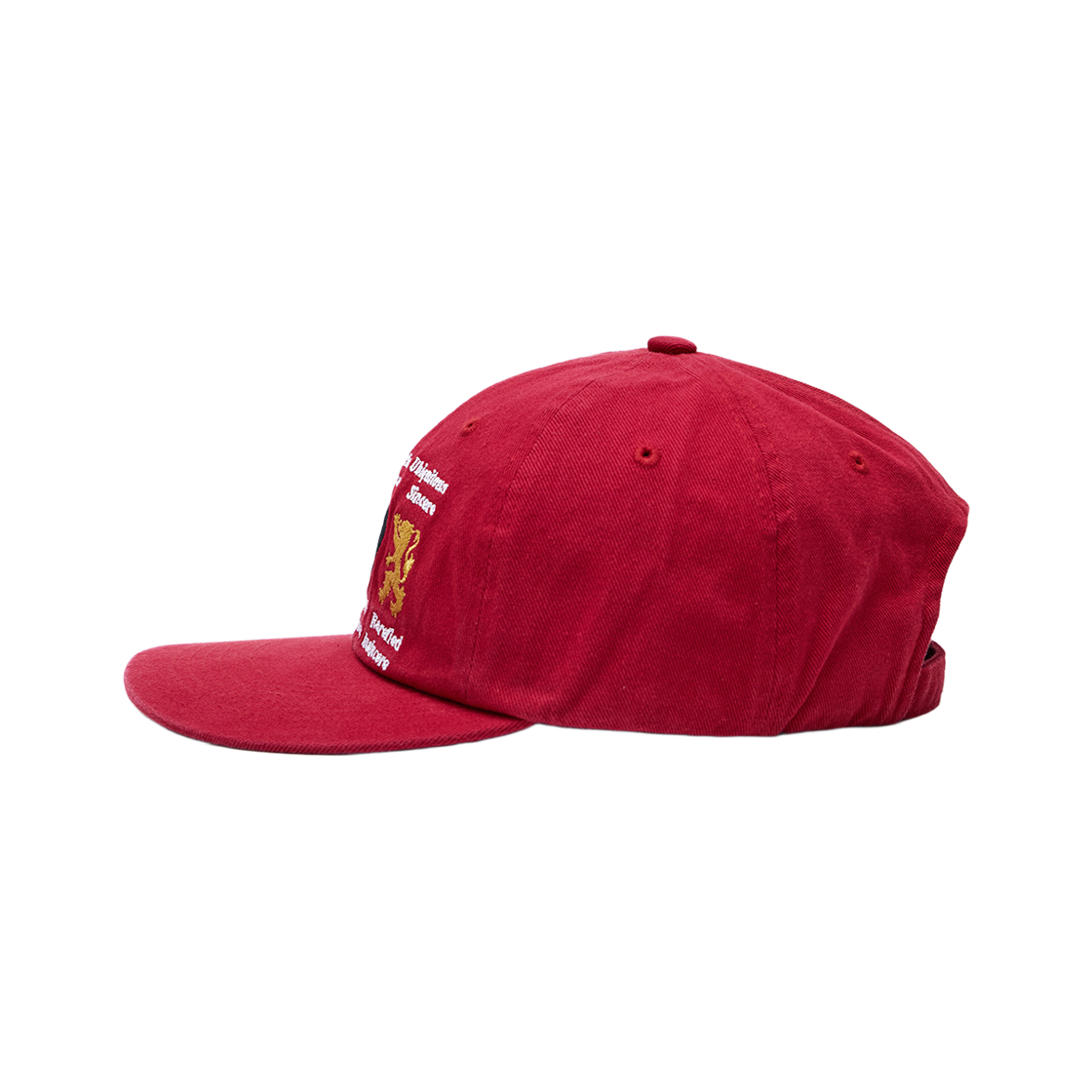 패슬 라이온 하트 워시드 캡 레드(FASTLE Lion Heart Washed Cap Red) - 3