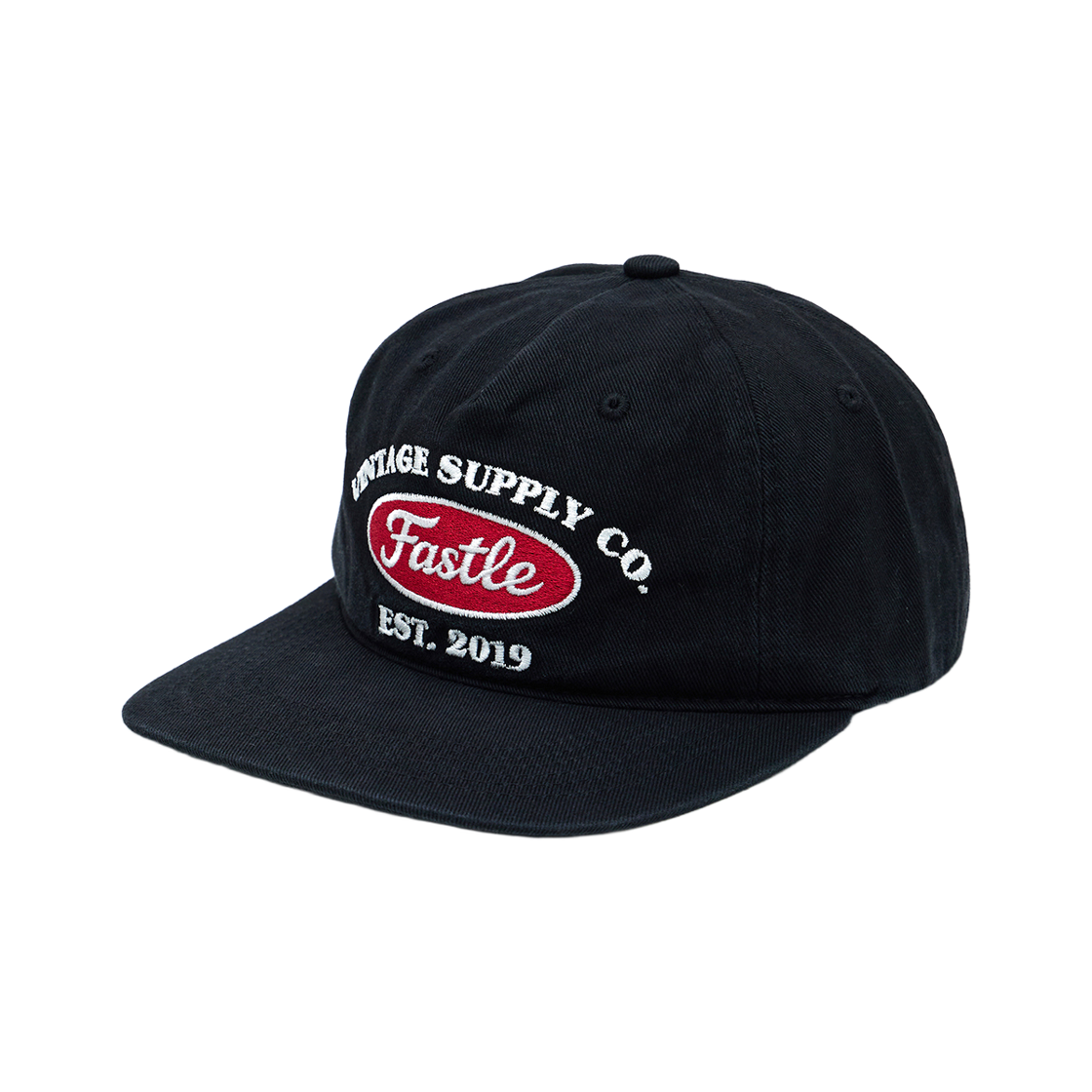 패슬 서플라이 5패널 워시드 캡 블랙(FASTLE Supply 5Panel Washed Cap Black) - 2