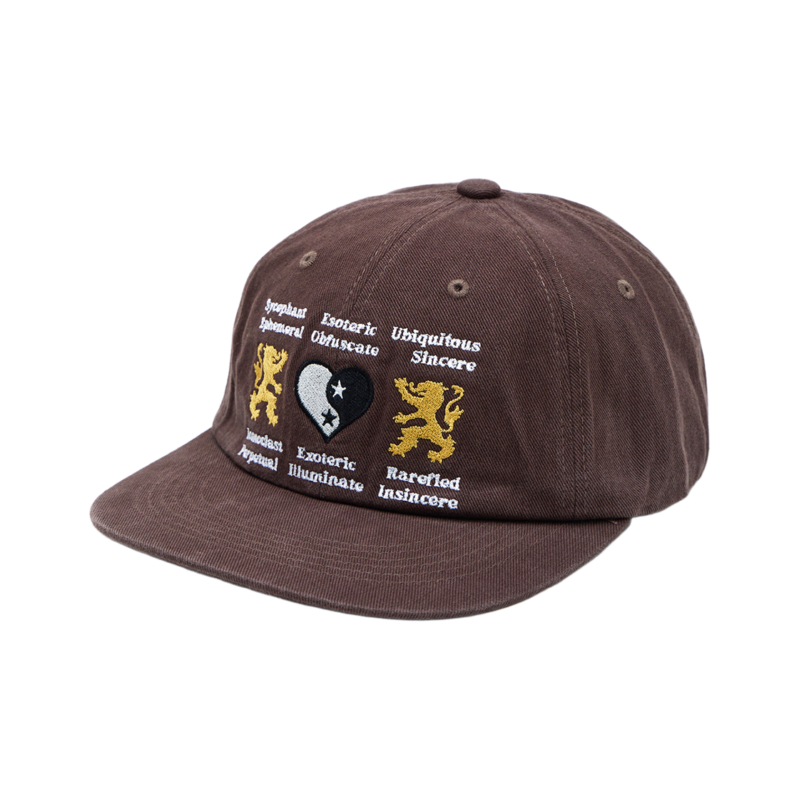 패슬 라이온 하트 워시드 캡 브라운(FASTLE Lion Heart Washed Cap Brown) - 2